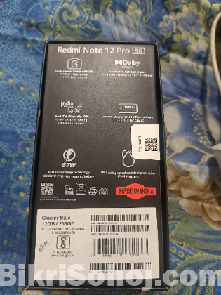 Redmi note 12 pro 5g